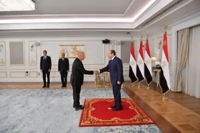 الرئيس السيسي يكرم اتحاد الكرة بعد إنجاز المونديال التاريخي