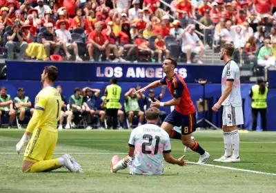 إسبانيا تتعادل مع بلجيكا 1-1 في شوط أول مثير بدوري الأمم الأوروبية