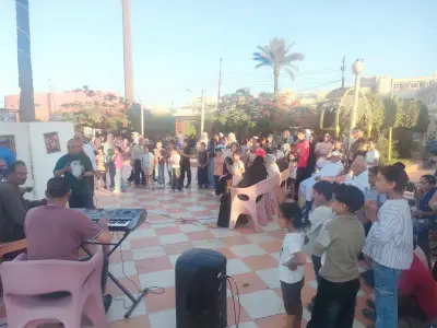 شارع الفن يواصل فعالياته في حديقة صنعاء بكفر الشيخ بعروض الآلات الشعبية وورش الأطفال