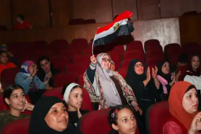 فرقة طنطا للموسيقى العربية تشدو بالأغاني الوطنية على مسرح المركز الثقافي