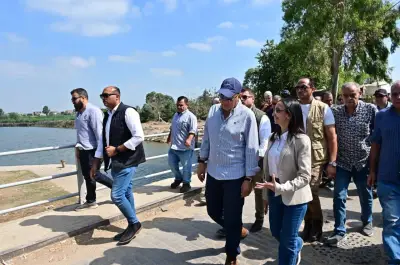 وزير الري ومحافظ البحيرة يتفقدان جاهزية المنظومة المائية لموسم أقصى الاحتياجات
