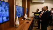 وزير التعليم العالي يفتتح غرفة عمليات بـ519 كاميرا بجامعة العاصمة