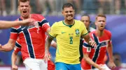 جيماريش يحرم البرازيل من هدف مبكر أمام النرويج بتدخل رائع