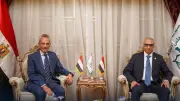 وزير شؤون المجالس النيابية يهنئ المستشار محمود أبو الدهب بتعيينه رئيسًا لمجلس الدولة