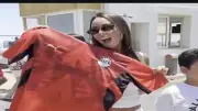 صاحبة تيشيرت مصطفى شوبير ترد على شائعات الخلاف مع خطيبته