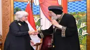 البابا تواضروس لسفيرة فرنسا: التعايش بين المصريين سمة أصيلة للمجتمع